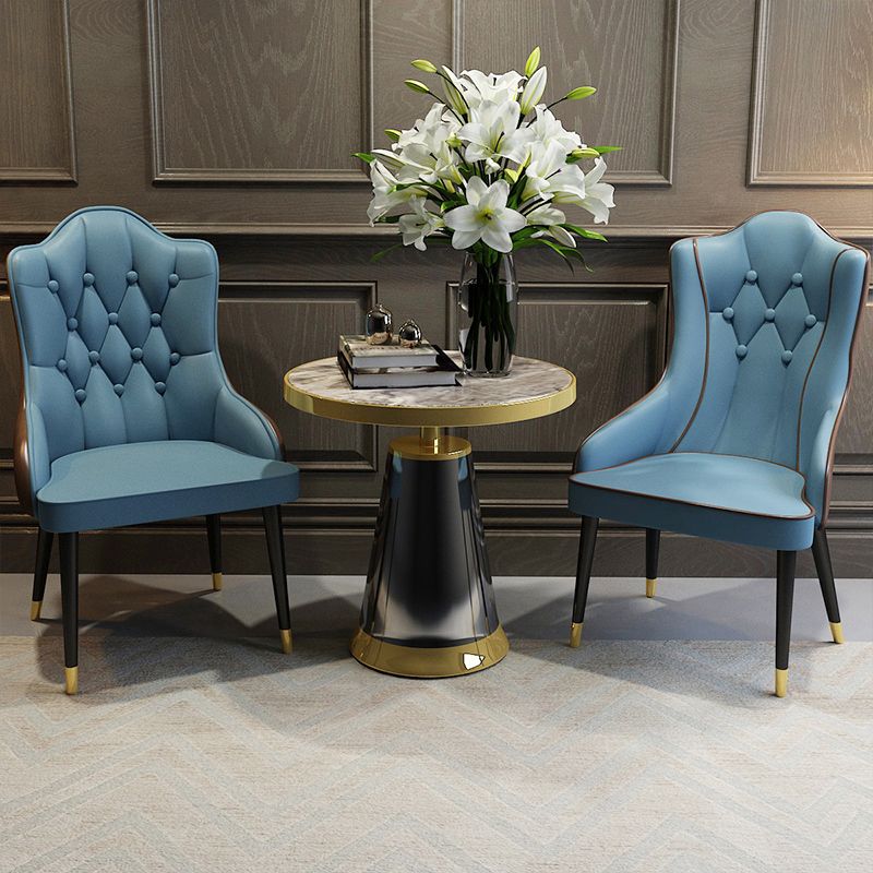 房ドパーソンズチェアインダストリアルキッチンダイニングチェアが金属製の脚