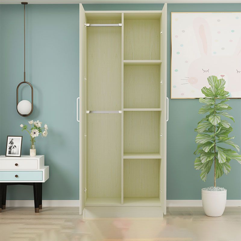 Armate di armadio in stile contemporaneo Combinazione in legno per la camera da letto