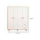 Rectangular Wardrobe Cabinet Modern Simple Wooden Wardrobe Cabinet