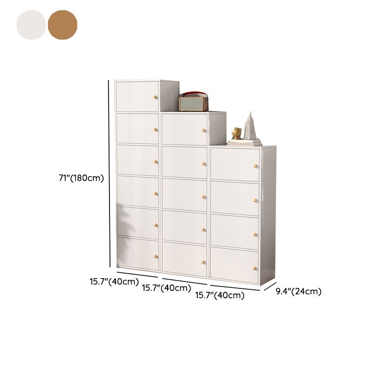 Modern Wooden Accent Cabinet Rectangle Storage Cabinet with Drawer Clearhalo 'Cabinets & Chests' 'cabinets_chests' 'furn' 'furn_cabinets_chests' 'Furniture' 'Living Room Furniture' 1200x1200_7a22974f-48b2-4016-8235-304b86bf0984