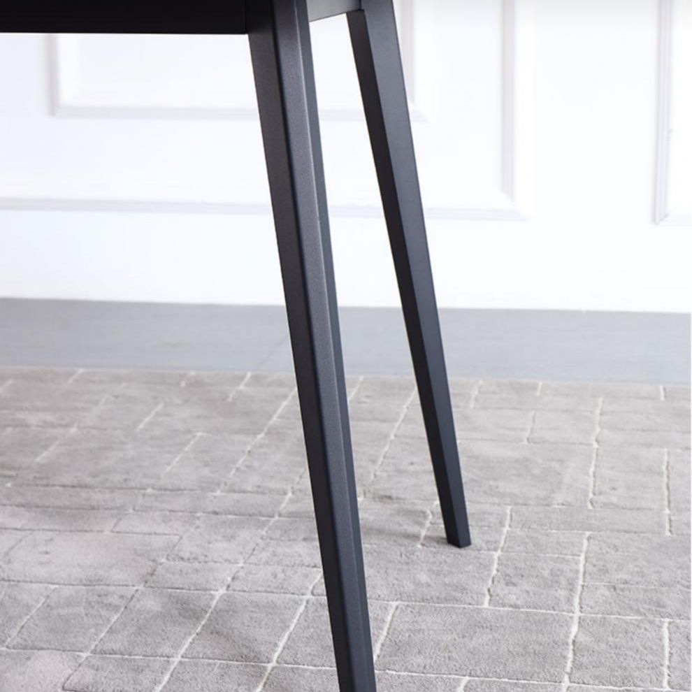 Designer Style Sintered Stone Dining Set Rectangle 1/4/5/7 Pieces Dining Room Table Set Clearhalo 'Dining Room Sets' 'Dining Tables & Seating' 'dining_room_set' 'furn' 'furn_dining_room_set' 'Furniture' 'furniture_dining_room_set' 'Kitchen & Dining Furniture' 1200x1200_7a26cc3c-2578-4337-997c-304c50df3ca3