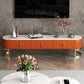 Northern European Rock Board TV Cabinet Simple Modern Light Luxury TV Stand Clearhalo 'furn' 'furn_tv_stands_entertainment_centers' 'Furniture' 'Living Room Furniture' 'TV Stands & Entertainment Centers' 'TV Stands & Media Storage Furniture' 'tv_stands_entertainment_centers' 1200x1200_7a2984db-28a2-4b8f-bf05-e13c628453f8