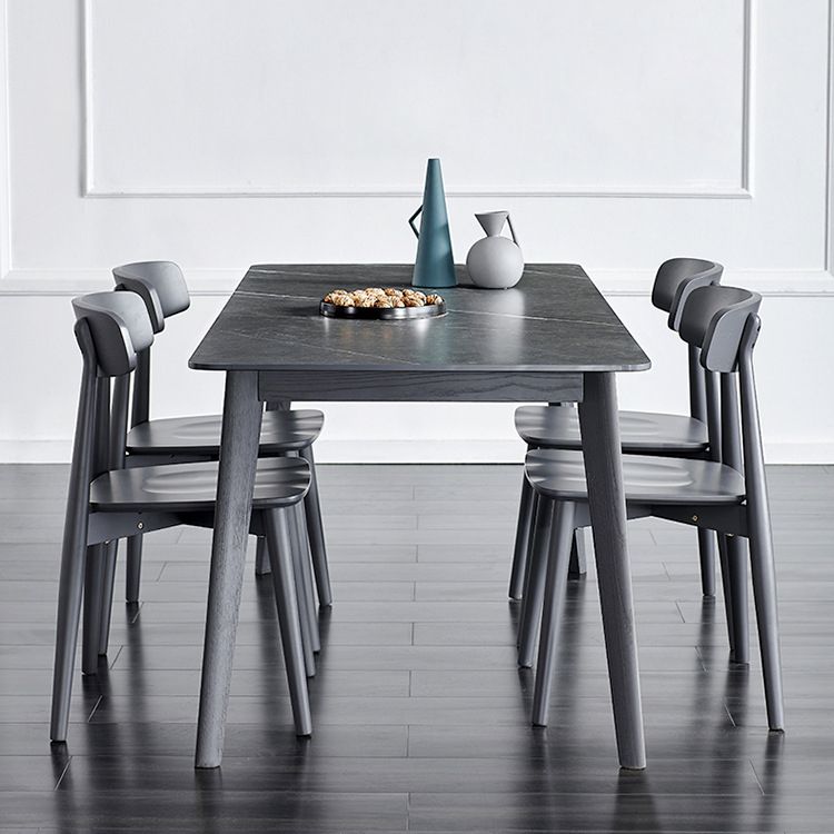 Industrial Rectangle Dining Table for Restaurant Sintered Stone Top Table with 4 Legs Clearhalo ' dining_table' 'Dining Tables & Seating' 'Dining Tables' 'furn' 'furn_dining_table' 'Furniture' 'furniture_dining_table' 'Kitchen & Dining Furniture' 'kitchen&dining_furn' 'kitchen' 'kitchen_dining_table' 1200x1200_7a2b00e9-93f6-4cca-afe4-366e12151fb7