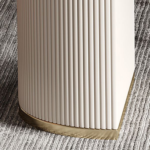 Oval Double Pedestal Modern Dining Table Sintered Stone Fixed Table for Kitchen Clearhalo ' dining_table' 'Dining Tables & Seating' 'Dining Tables' 'furn' 'furn_dining_table' 'Furniture' 'furniture_dining_table' 'Kitchen & Dining Furniture' 'kitchen&dining_furn' 'kitchen' 'kitchen_dining_table' 1200x1200_7a2d5bbd-28c1-4e22-acdd-41212a5bed94