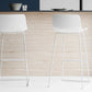 Modern Style Bar-stool Plastic Counter Bar Stool with Metal Legs for Kitchen Clearhalo 'Bar Furniture' 'Bar Stools' 'bar_stools' 'furn' 'furn_bar_stools' 'Furniture' 'furniture_bar_stools' 'Kitchen & Dining Furniture' 1200x1200_7a2dc77d-04f9-4fc3-a661-d11a85ffd132