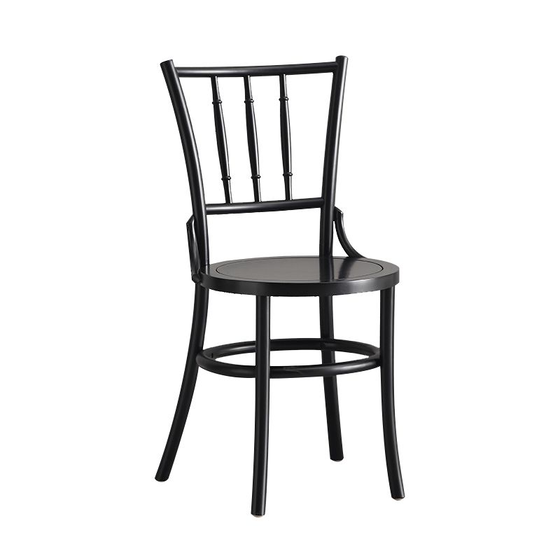 Contemporary Indoor Dining Side Chair Solid Wood Frame Side Chair