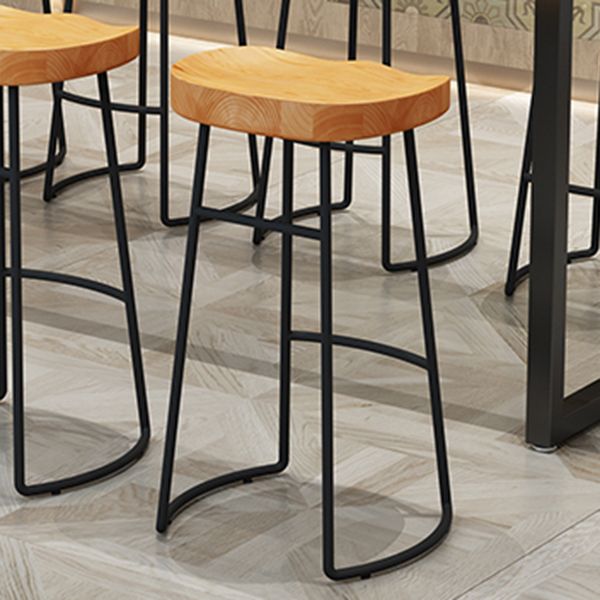 Juego de comedor de pub de madera maciza Glam, 1/2/4/7/9 piezas, juego de mostrador natural para cafetería