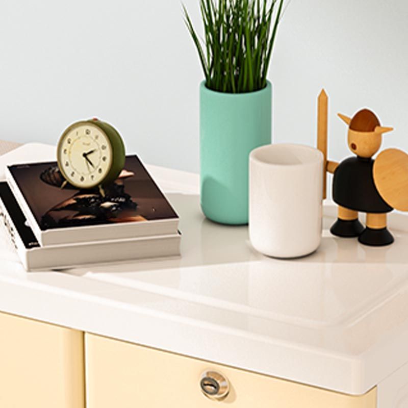 現代的な6ドロワーストレージキャビネットプラスチックワードローブアーマー