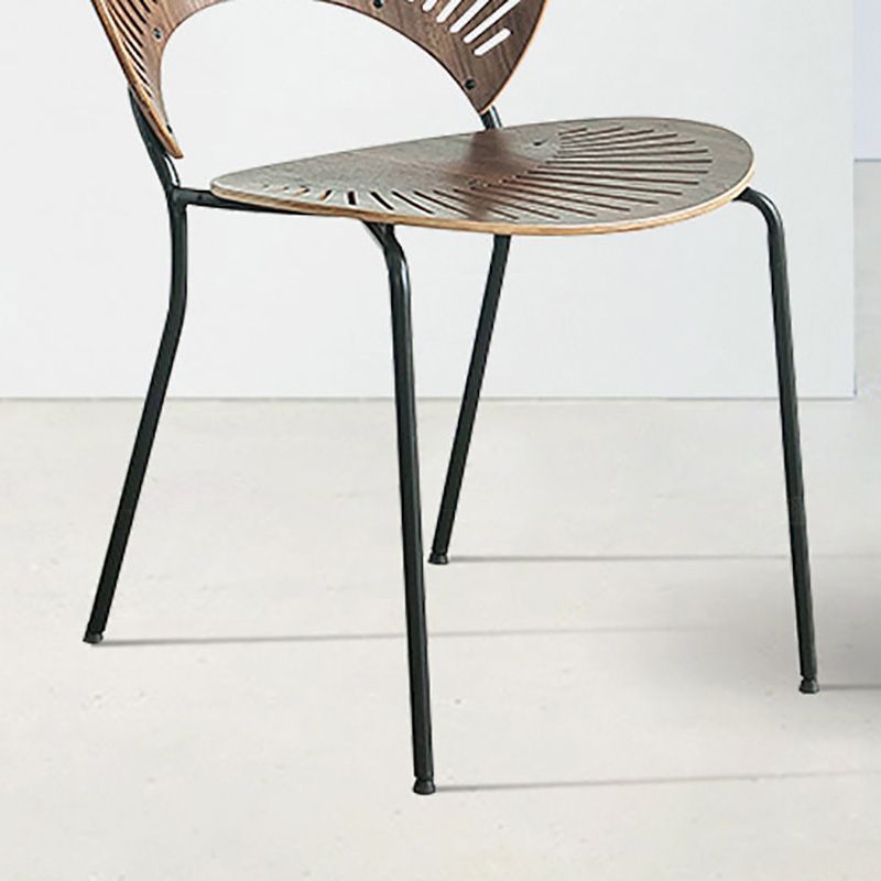 Industrial Metal Dining Room Chair Open Back Dining Chair for Restaurant Use Clearhalo 'Dining Chairs' 'Dining Tables & Seating' 'dining_chair' 'furn' 'furn_dining_chair' 'Furniture' 'Kitchen & Dining Furniture' 1200x1200_7a32fd73-2a12-4d2c-a7b1-b5a3da38a73a