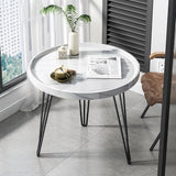 Wood 3 Legs Coffee Table Round Tray Top Coffee Table Minimalist Clearhalo 'Coffee & Accent Tables' 'Coffee Tables' 'coffee_tables' 'furn' 'furn_coffee_tables' 'Furniture' 'Living Room Furniture' 1200x1200_7a36b3f0-81b0-485e-9888-693806d342d1