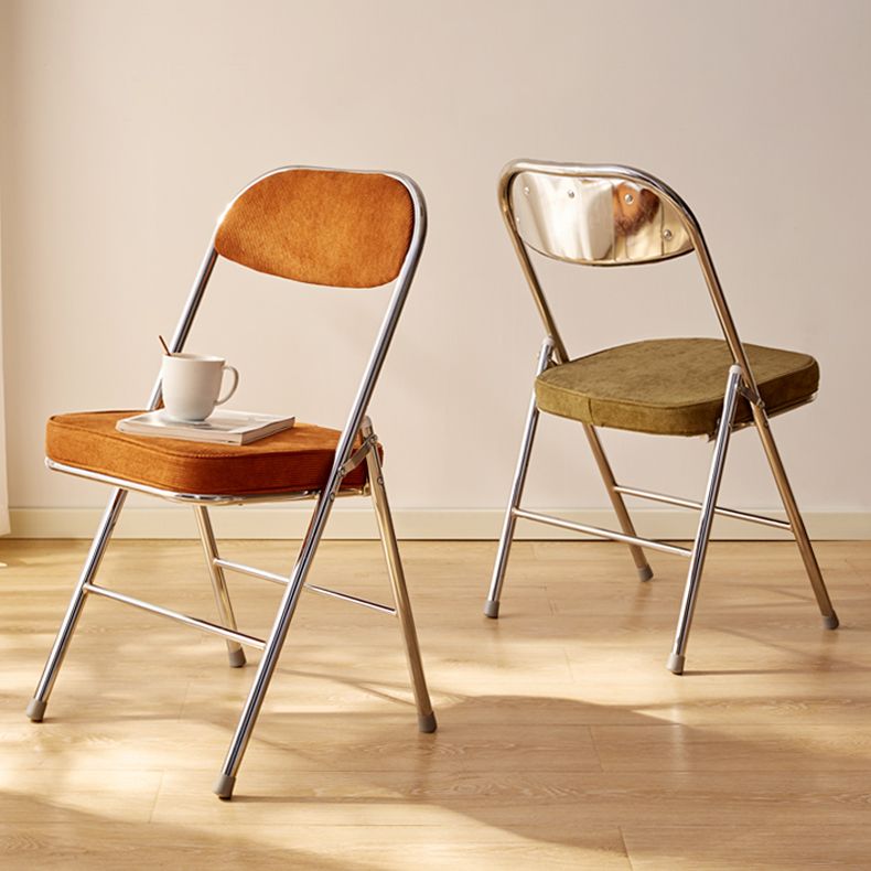 Open Back Dining Side Chair Foldable Upholstered Armless Dining Chairs Clearhalo ' kitchen&dining_furn' 'Dining Chairs' 'Dining Tables & Seating' 'dining_chair' 'furn' 'furn_dining_chair' 'Furniture' 'furniture_dining_chair' 'Kitchen & Dining Furniture' 'kitchen' 1200x1200_7a3ee538-a83d-43ed-9afa-e45401f98479