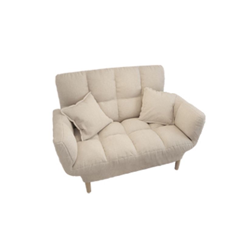 Modernistic Living Room Cotton Blend Sofa Biscuit Back Seating Clearhalo 'furn' 'furn_sofas' 'Furniture' 'Living Room Furniture' 'Sofa' 'sofas' 1200x1200_7a3f3b0a-5881-45f5-b920-723bab6f435e