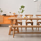 Modern 1/2/4/5 Pieces Dining Bench Set Rectangle Pine Wood Dining Table for Kitchen Clearhalo 'Dining Room Sets' 'Dining Tables & Seating' 'dining_room_set' 'furn' 'furn_dining_room_set' 'Furniture' 'furniture_dining_room_set' 'Kitchen & Dining Furniture' 1200x1200_7a4fcde8-09e5-4beb-9cde-740c5f4c3af1