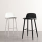 Modern Armless Backrest Counter Stool Steel Household Bar Stool with Plastic Seat Clearhalo 'Bar Furniture' 'Bar Stools' 'bar_stools' 'furn' 'furn_bar_stools' 'furniture_bar_stools' 'Kitchen & Dining Furniture' 'kitchen&dining_furn' 'kitchen' 'kitchen_furn' Furniture' 1200x1200_7a50cedd-ce60-4108-9fee-2cf629c01b67