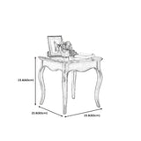Traditional Square End Table 4 Legs Sofa Side End Table for Living Room Clearhalo 'Coffee & Accent Tables' 'End & Side Tables' 'end_side_table' 'end_side_tables' 'furn' 'furn_end_side_tables' 'Furniture' 'furniture_end_side_table' 'Living Room Furniture' 1200x1200_7a511a5a-f9ac-42fc-b932-1ab2d8373b3c