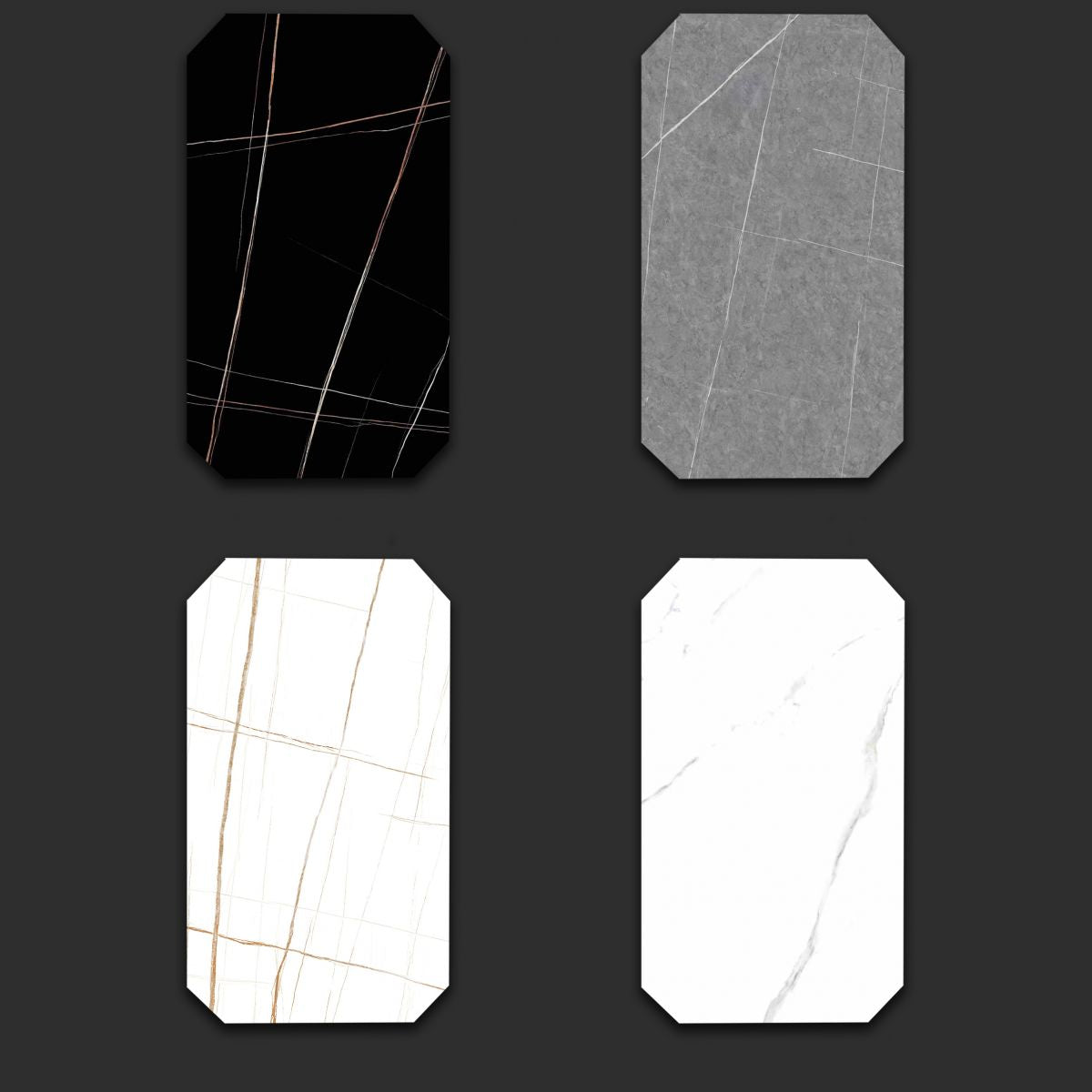 Luxuriöser Marmorattrack Metal Eingangsstange Coat Rack Lagerregale