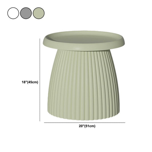 Gabinete moderno de acrílico en la mesita de noche del estante inferior para el dormitorio