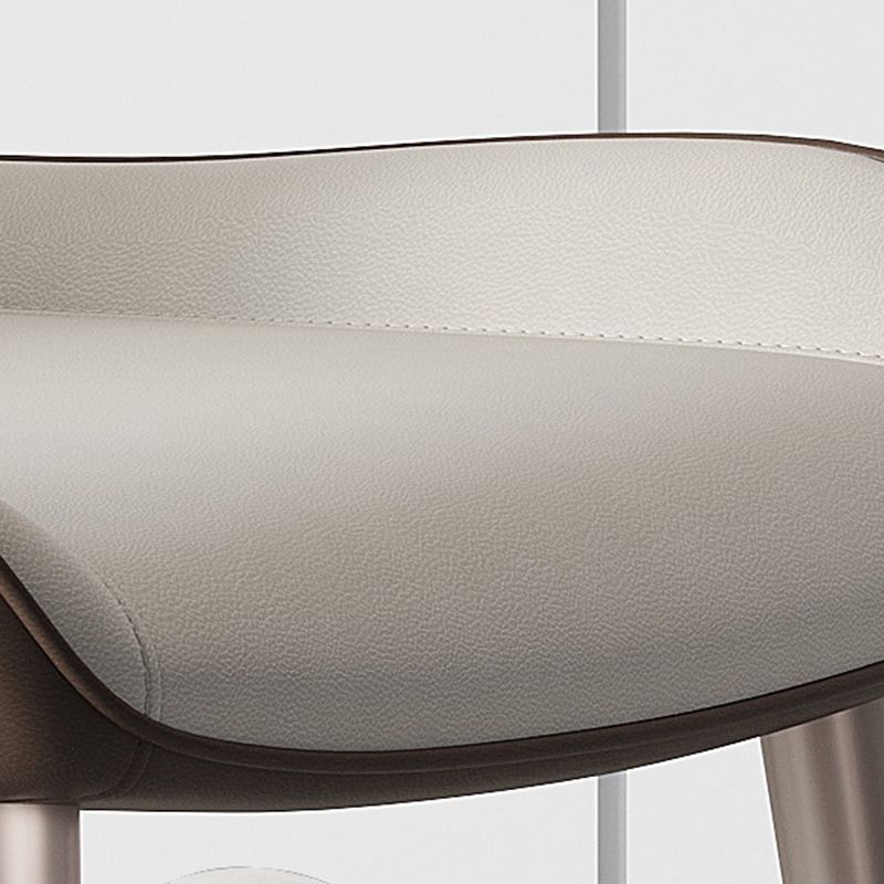 Modern Style Side Chair Metal Solid Back Dining Room Chair for Kitchen Clearhalo 'Dining Chairs' 'Dining Tables & Seating' 'dining_chair' 'furn' 'furn_dining_chair' 'Furniture' 'Kitchen & Dining Furniture' 1200x1200_7a52243d-5fc3-4f80-9e69-7eb86d0ce0ec