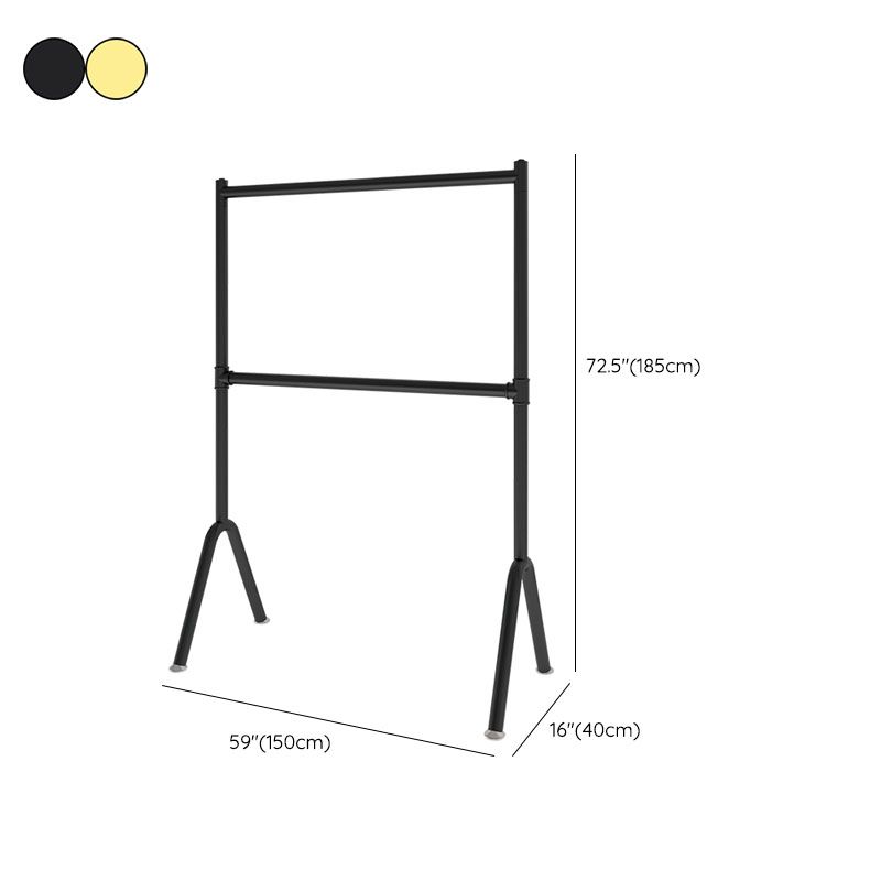 Metal Free Standical Tree Contemporary Hall Stand con ruote