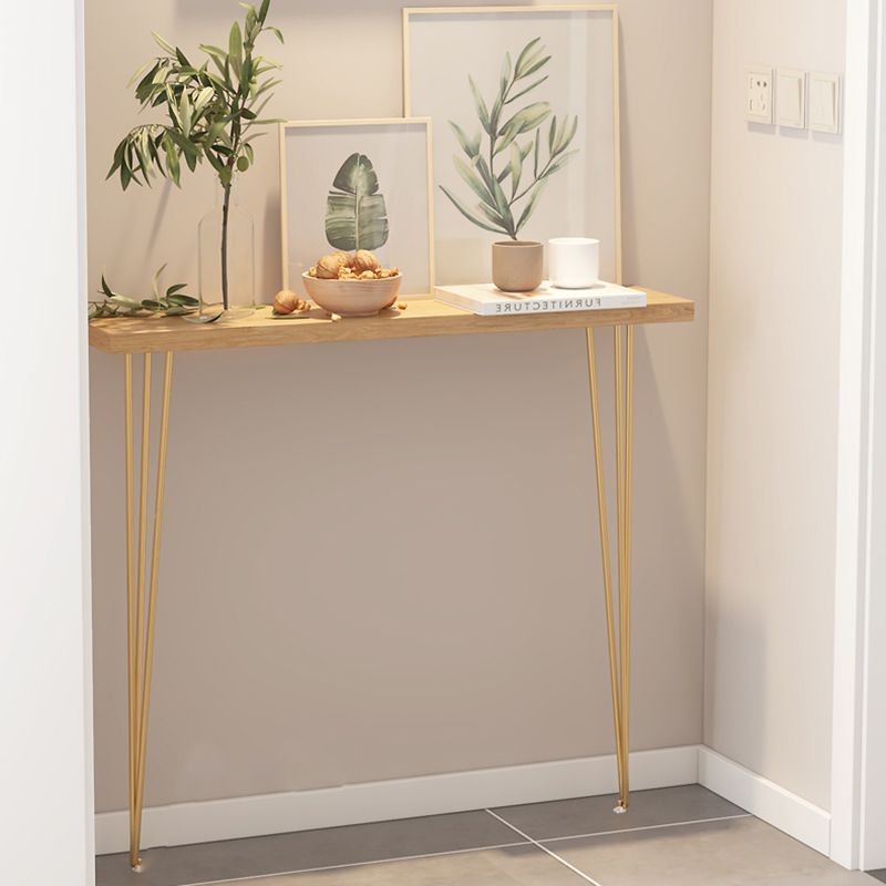 Tavolo della console contemporanea a forma di rettangolo