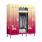 Modern Style Wardrobe Metal 1-Door Wardrobe Closet for Bedroom