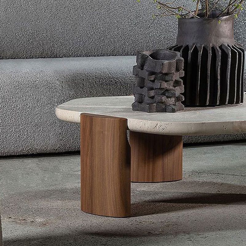 Contemporary Hexagon Coffee Table 3 Legs Stone Coffee Cocktail Table Clearhalo 'Coffee & Accent Tables' 'Coffee Tables' 'coffee_tables' 'furn' 'furn_coffee_tables' 'Furniture' 'Living Room Furniture' 1200x1200_7a5b6f97-ea4e-4df5-822a-51260c50988f