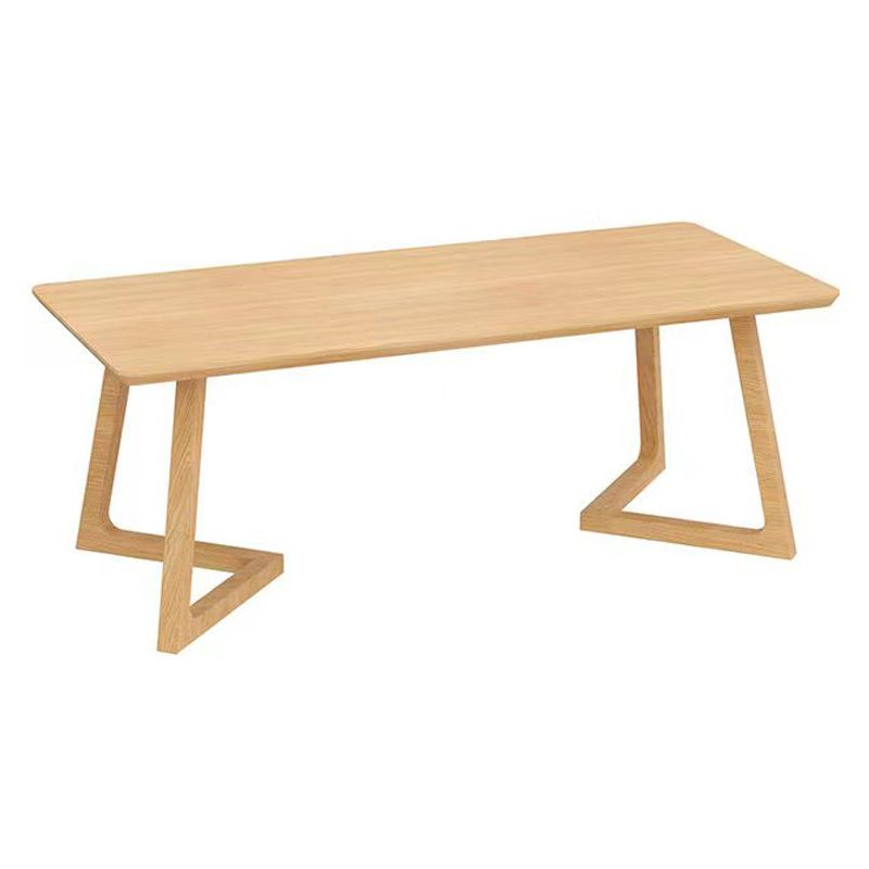 Modern Style Writing Desk Wooden Rectangular Office Desk for Home Clearhalo 'furn' 'furn_office_desk' 'Furniture' 'Office Desks' 'Office Furniture' 'office_desk' 1200x1200_7a5d67f3-eff5-4bb6-a7aa-62ef119a34eb