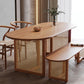 Contemporary Style Dining Table Solid Wood Dinette Table for Home and Kitchen Clearhalo 'Dining Tables & Seating' 'Dining Tables' 'dining_table' 'furn' 'furn_dining_table' 'Furniture' 'Kitchen & Dining Furniture' 1200x1200_7a634fba-1bd5-4887-b926-82bb89e7c0c1