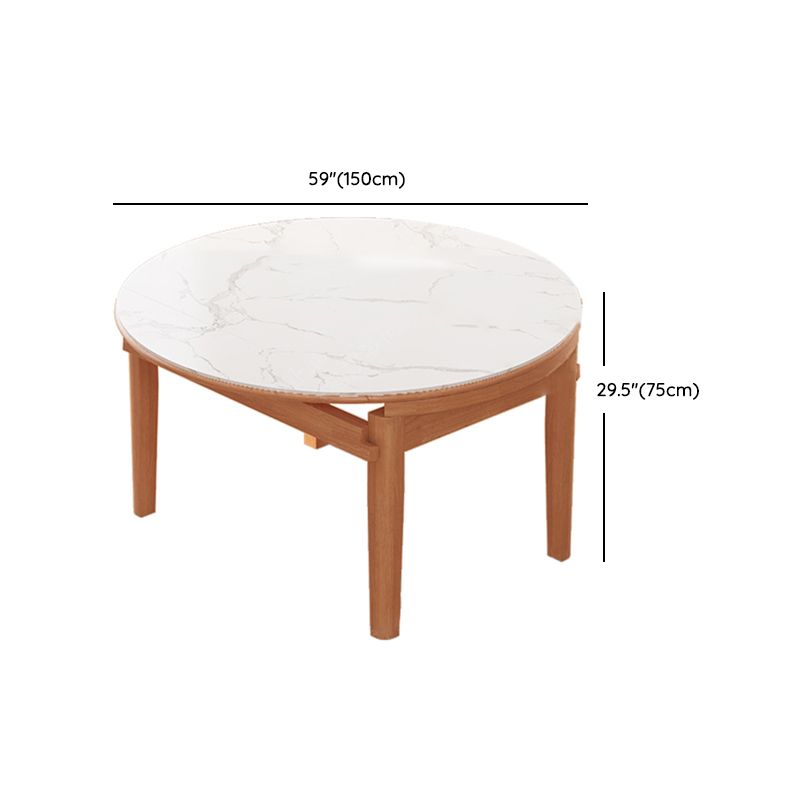 Set di tavoli da pranzo moderna 1/5/7 con mobili da cucina a base di legno