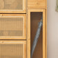 Minimalistic Chest Solid Wood Cutouts with Drawer Rectangle Accent Chest