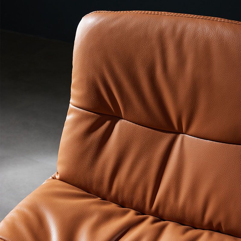 Scandinavian Matte Finish Leather Barstool Restaurant Upholstered Stool Clearhalo 'Bar Furniture' 'Bar Stools' 'bar_stools' 'furn' 'furn_bar_stools' 'Furniture' 'furniture_bar_stools' 'Kitchen & Dining Furniture' 1200x1200_7a6edfbd-1072-49df-aeca-36b2781a547c