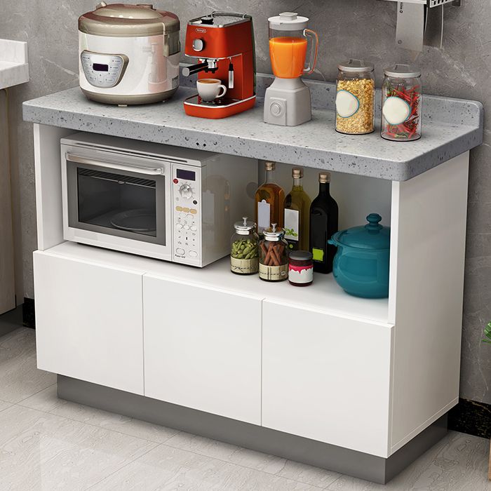 Contemporary Dining Server Kitchen Buffet Server Cabinet with Storage Clearhalo 'buffet_sideboard' 'Buffets & Sideboards' 'furn' 'furn_buffet_sideboard' 'Furniture' 'Kitchen & Dining Furniture' 1200x1200_7a751f1e-cf70-4542-bc4f-4a1cb48d2592