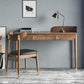 Glam Office Desk Rectangular Brown Solid Wood Writing Desk for Home Clearhalo 'furn' 'furn_office_desk' 'Furniture' 'Office Desks' 'Office Furniture' 'office_desk' 1200x1200_7a772ec7-78f4-440d-ad6e-3d0ef687b52e