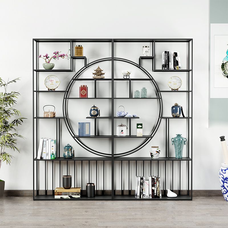 9.84"W Bookshelf Black Open Back Modern Style Bookcase for Home Office Clearhalo 'Bookcases' 'furn' 'furn_bookcases' 'Furniture' 'furniture_bookcases' 'Office Furniture' 1200x1200_7a776745-56f5-4a5c-bda8-053fb6d3d9db