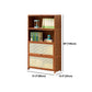 Brown Color Barrister Bookcase Contemporary Bamboo Bookcase for Home Office Clearhalo 'Bookcases' 'furn' 'furn_bookcases' 'Furniture' 'furniture_bookcases' 'kitchen' 'kitchen_bookcases' 'Living Room Furniture' 'Office Furniture' 1200x1200_7a77ab68-c94e-44a3-847f-0a8f89c79555