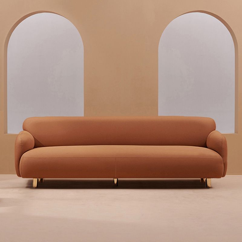 27,5 "H zeitgenössische Kunstleder -Leder -Armsofa für Wohnzimmer