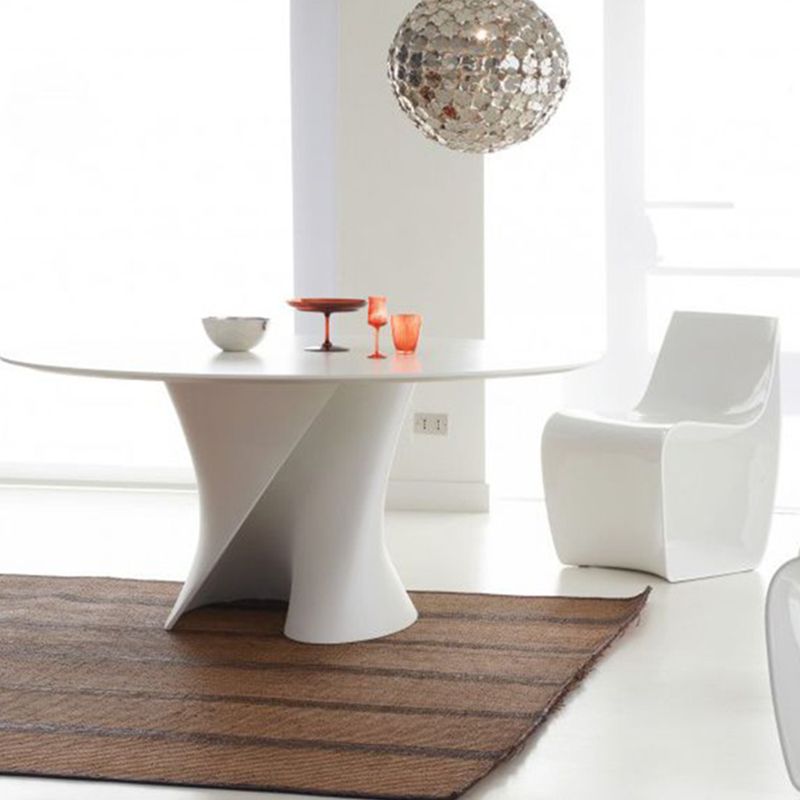 Modern Style Round Wood/Slate Table with Abstract Base Coffee Table Clearhalo 'Coffee & Accent Tables' 'Coffee Tables' 'coffee_tables' 'furn' 'furn_coffee_tables' 'Furniture' 'Living Room Furniture' 1200x1200_7a7d8df8-5cde-40d2-980c-39bc93515af6