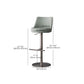 Armless Counter Height Stools with Footrest Modern Counter Stool
