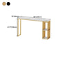 Stone Top Bar Table Traditional Luxury Rectangle Bar Table with Sled Base Clearhalo 'Bar Furniture' 'Bar Tables' 'bar_tables' 'furn' 'furn_bar_tables' 'Furniture' 'furniture_bar_tables' 'Kitchen & Dining Furniture' 1200x1200_7a7fd9b1-21b7-4348-836d-c70a2d78e2ae