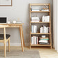 Modern Style Ladder Bookcase Open Back Solid Wood Bookshelf for Home Clearhalo 'Bookcases' 'furn' 'furn_bookcases' 'Furniture' 'furniture_bookcases' 'Office Furniture' 1200x1200_7a7fe9bf-0dfa-4634-9b40-e9fff5e85fc8