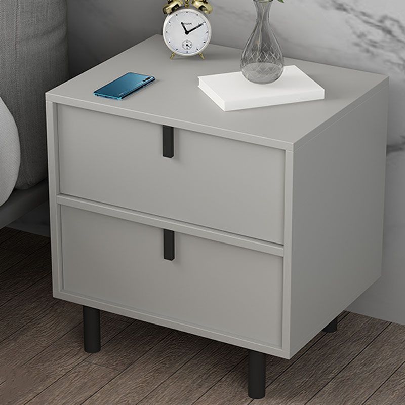 Modern Solid Wood Nightstand Legs Included Bedside Cabinet with 2 Drawers Clearhalo 'Bedroom Furniture' 'furn' 'furn_night_stand' 'Furniture' 'night_stand' 'Nightstands' 1200x1200_7a8025c2-e59d-4832-8a65-84af94143f91