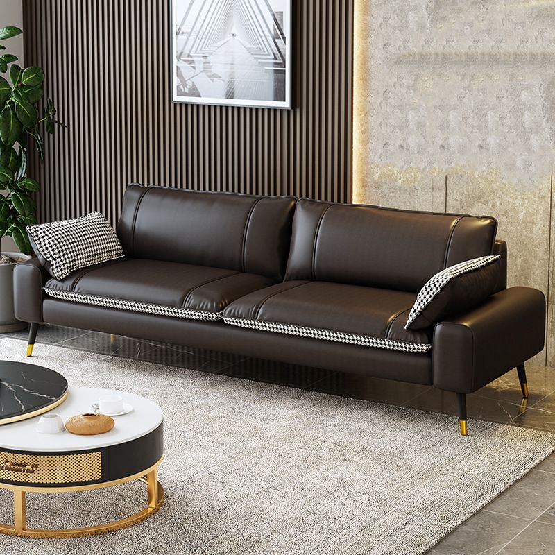 Mid-Century Modern Square Arm Sofa Pillow Back Couch for Living Room Clearhalo 'furn' 'furn_sofas' 'Furniture' 'furniture_sofas' 'Living Room Furniture' 'Sofa' 'sofas' 1200x1200_7a810ea0-4564-4579-bc53-f7f25ebbd1ee