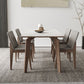 Minimalist Fixed Sintered Stone Dining¬†Room¬†Table¬†with 4 Solid Wood Legs for Kitchen Clearhalo 'Dining Room Sets' 'Dining Tables & Seating' 'dining_room_set' 'Furniture' 'furniture_dining_room_set' 'Kitchen & Dining Furniture' 'kitchen&dining_furn' 'kitchen' 1200x1200_7a8114b9-adc1-45a7-a52b-f5c7010b0cb8