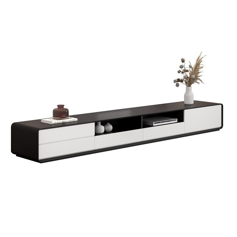 Scandinavian 4-Drawer TV Media Stand Solid Wood TV Stand Console Clearhalo 'furn' 'furn_tv_stands_entertainment_centers' 'Furniture' 'Living Room Furniture' 'TV Stands & Entertainment Centers' 'TV Stands & Media Storage Furniture' 'tv_stands_entertainment_centers' 1200x1200_7a824e3c-e052-4d07-9034-88aaf1dd8ad9