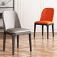 Contemporary Metal Dining Room Chairs Leather Dining Armless Chairs for Restaurant Clearhalo ' kitchen&dining_furn' 'Dining Chairs' 'Dining Tables & Seating' 'dining_chair' 'furn' 'furn_dining_chair' 'Furniture' 'furniture_dining_chair' 'Kitchen & Dining Furniture' 'kitchen' 1200x1200_7a826caa-81aa-4136-b1eb-f4f5e41c052e