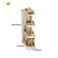 Manufactured Wood Corner Bookshelf Closed Back Vertical Bookcase for Home Clearhalo 'Bookcases' 'furn' 'furn_bookcases' 'Furniture' 'furniture_bookcases' 'Office Furniture' 1200x1200_7a82aa2c-deac-4ed9-87ce-664b5a6ab62d