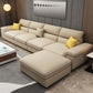 Modern Reversible Chaise Sectionals with Pillows Flared Arm Sectionals for Living Room Clearhalo 'Furniture' 'furniture_sectionals' 'kitchen' 'kitchen_sectionals' 'Living Room Furniture' 'Sectionals' 1200x1200_7a83a99a-2d2b-4826-ae08-dec5e73e6506
