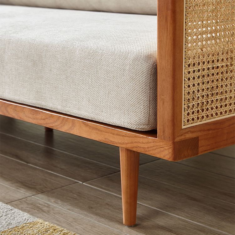 Solid Wood Square Arm Sofa Tropical Cushions Sofa for Living Room Clearhalo 'furn' 'furn_sofas' 'Furniture' 'Living Room Furniture' 'Sofa' 'sofas' 1200x1200_7a8493fa-e1ea-4d41-9e74-c5aad1706c20