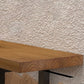 Solid Wood Rectangle Bistro Table with Metal Frame for Living Room Clearhalo 'Bar Furniture' 'Bar Tables' 'bar_tables' 'furn' 'furn_bar_tables' 'Furniture' 'Kitchen & Dining Furniture' 1200x1200_7a878cc5-42be-4549-b5cc-a27aff03d6d1