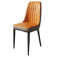 Glam Faux Leather Dining Chair Parsons Chair in Matte Finish for Brasserie Clearhalo 'Dining Chairs' 'Dining Tables & Seating' 'dining_chair' 'furn' 'furn_dining_chair' 'Furniture' 'Kitchen & Dining Furniture' 1200x1200_7a87dfab-082a-4d7e-b5af-96545dd87975